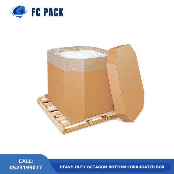 Octagon Bottom Corrugated Box in Dubai