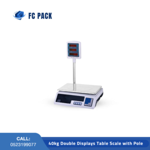 40kg Double Displays Table Scale with Pole In Dubai