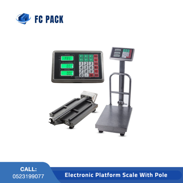 Electronic Platform Scale With Pole In Dubai