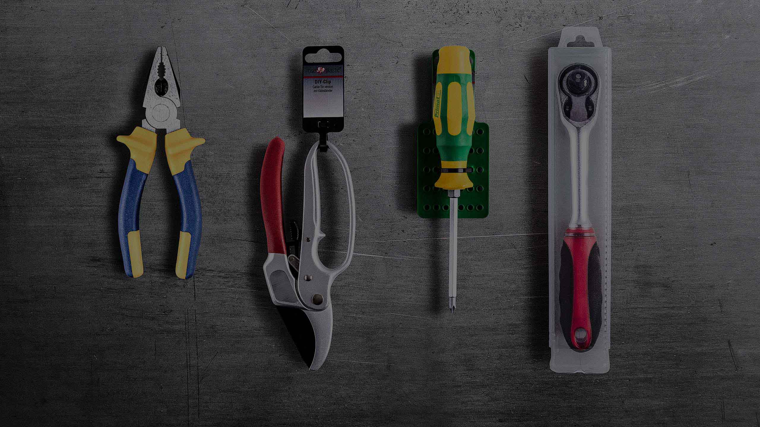 plastic packaging hand tools